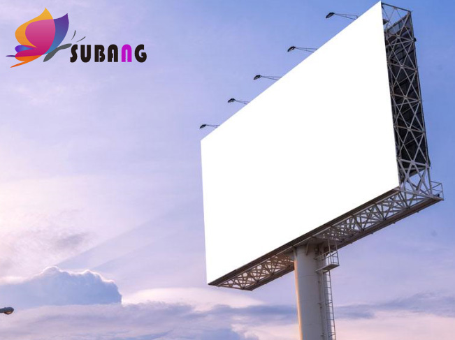 戶外廣告牌用了熒光增白劑OB，好評不斷